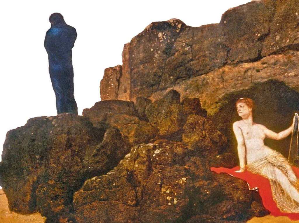 Ulises da la espalda a Calipso, de Arnold Bocklin