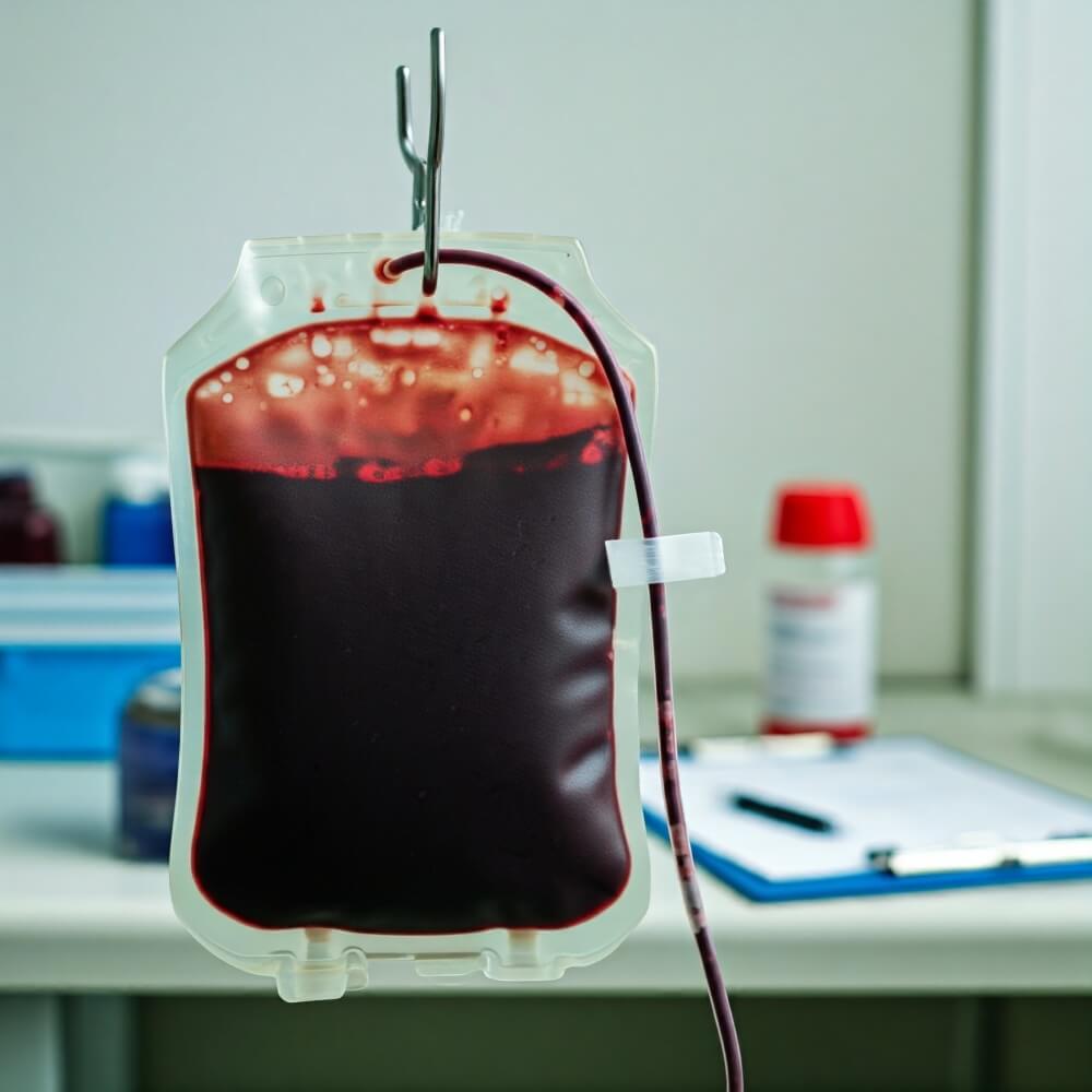 Bolsa-de-sangre. Foto: Gemini