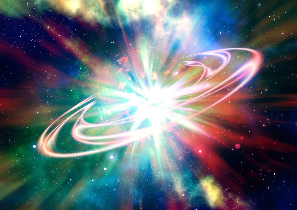 Teoría del Big Bang. Imagen de Gerd Altmann en Pixabay