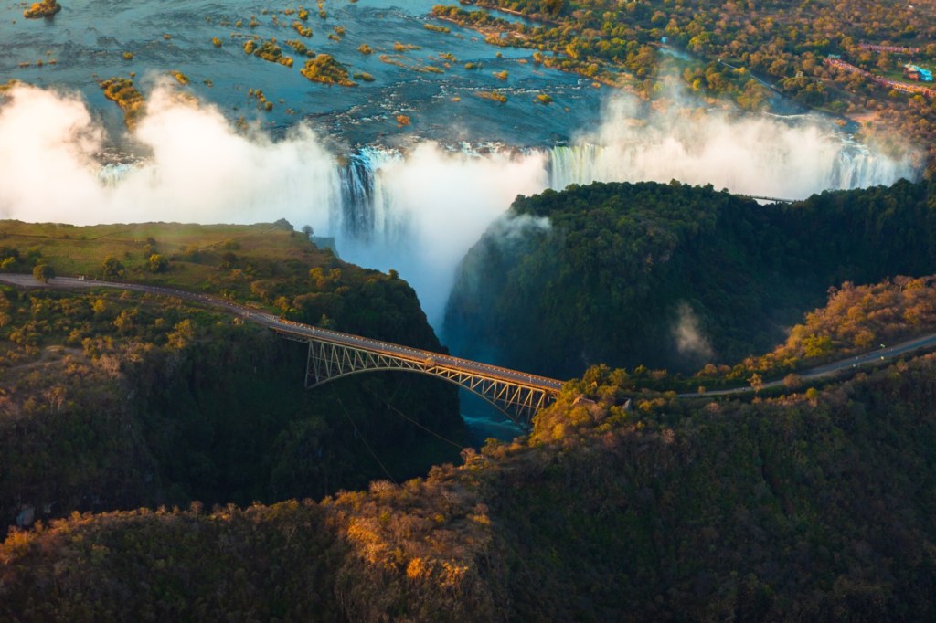 Puente de las Catataras Victoria, Zambia (Zimbabue)