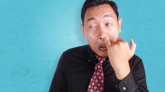 ¿Por qué los mocos cambian de color?