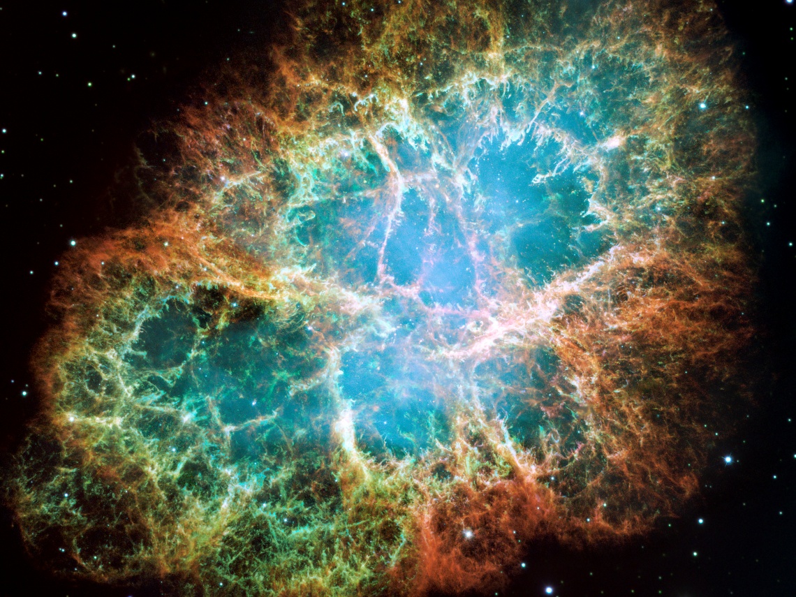 Nebulosa del Cangrejo supernova