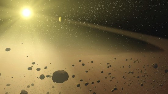 Cinturon de asteroides