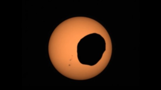 eclipse marte nasa