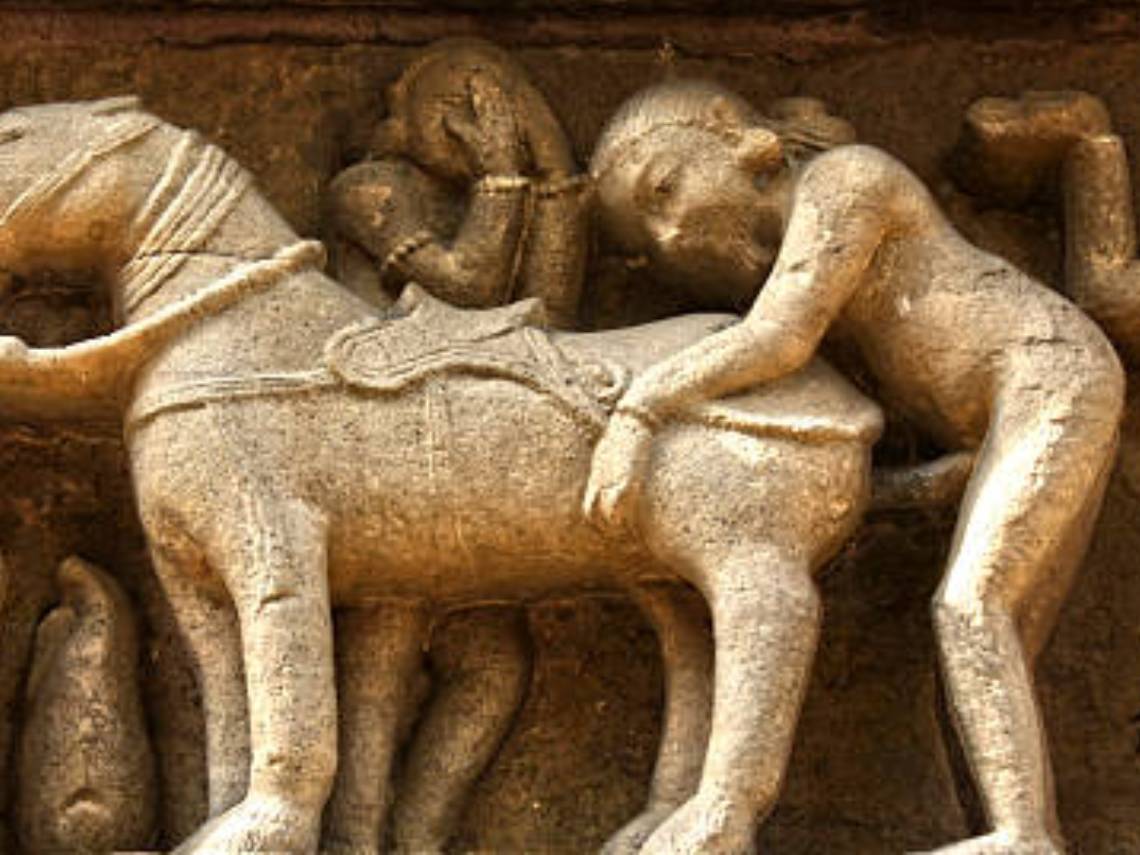 Zoofilia, escultura