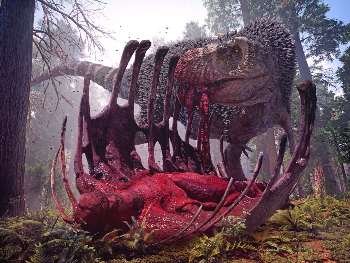 Tyrannosaurus carroñero