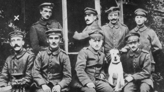 Hitler en la Primera Guerra Mundial