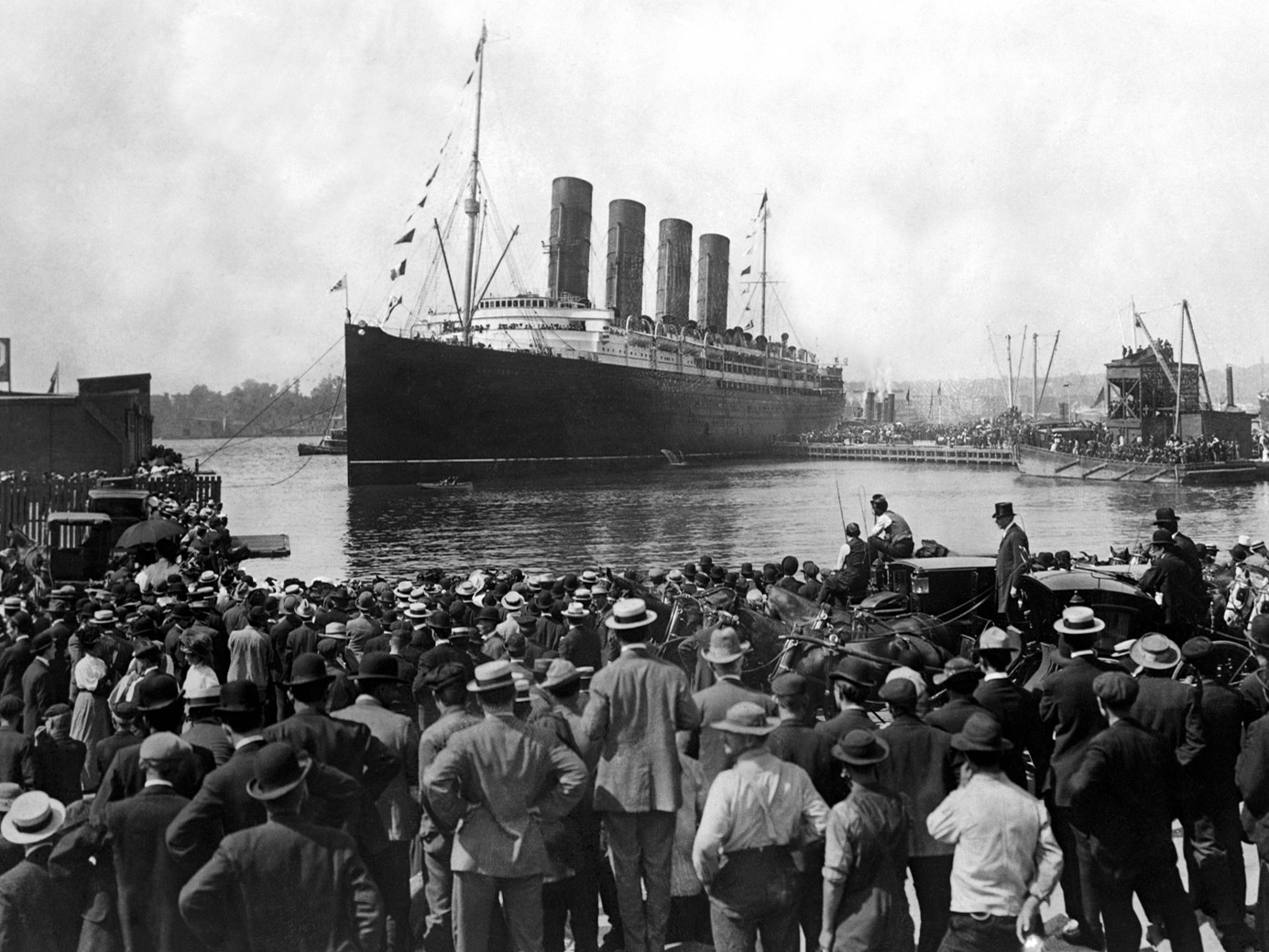 Salida del Titanic