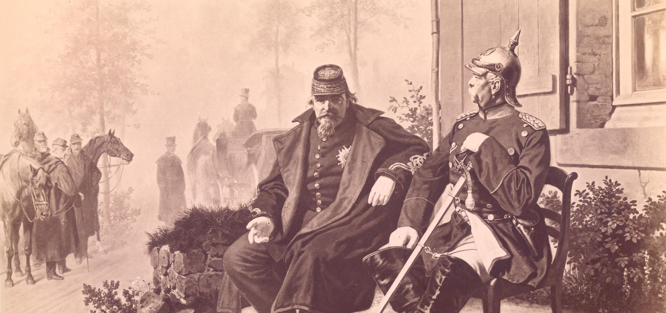 Napoleón III y Bismarck en Sedán