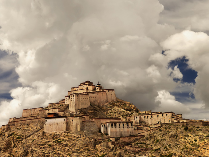 El palacio de Potala en Lhasa, Tíbet