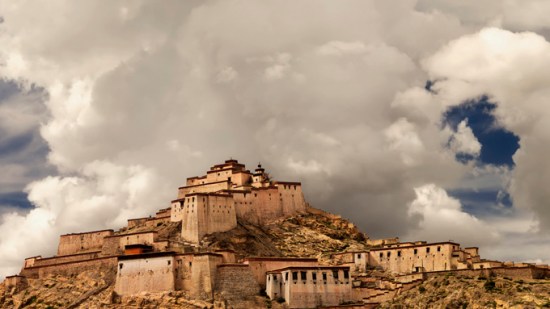 El palacio de Potala en Lhasa, Tíbet