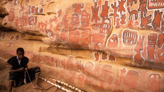 Cueva dogón en Mali