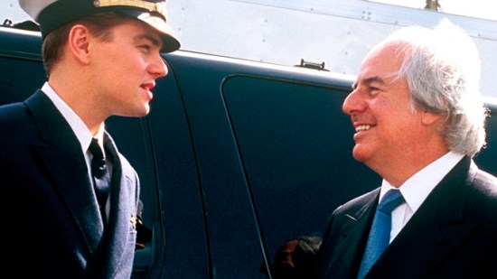 Di Caprio con el verdadero Abagnale (a la derecha)
