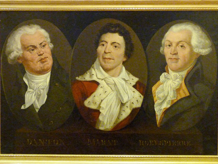Danton, víctima de Robespierre
