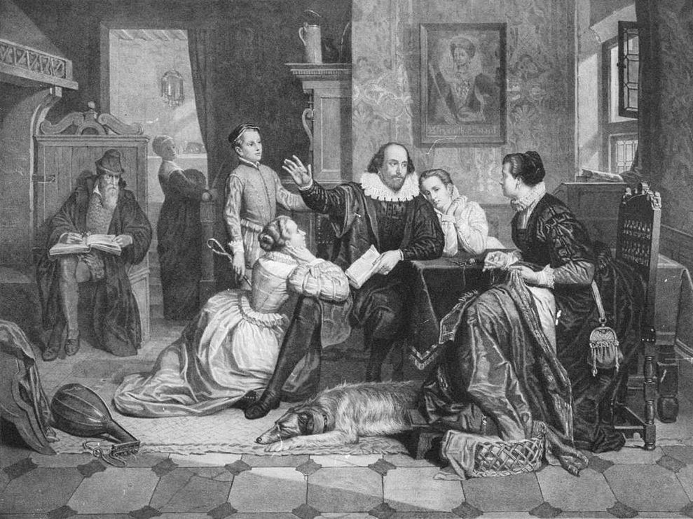 Shakespeare y su familia