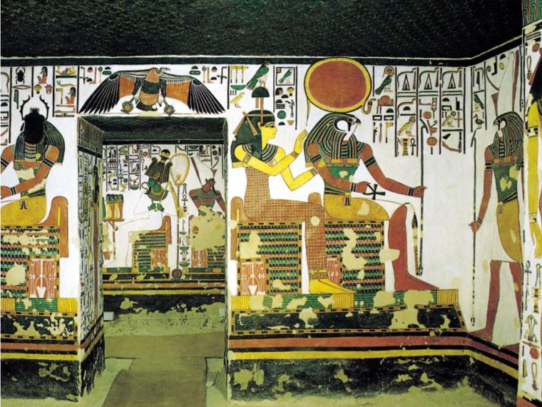 Pinturas de la tumba de Nefertari