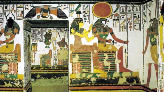 Pinturas de la tumba de Nefertari