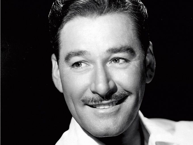 El actor Errol Flynn
