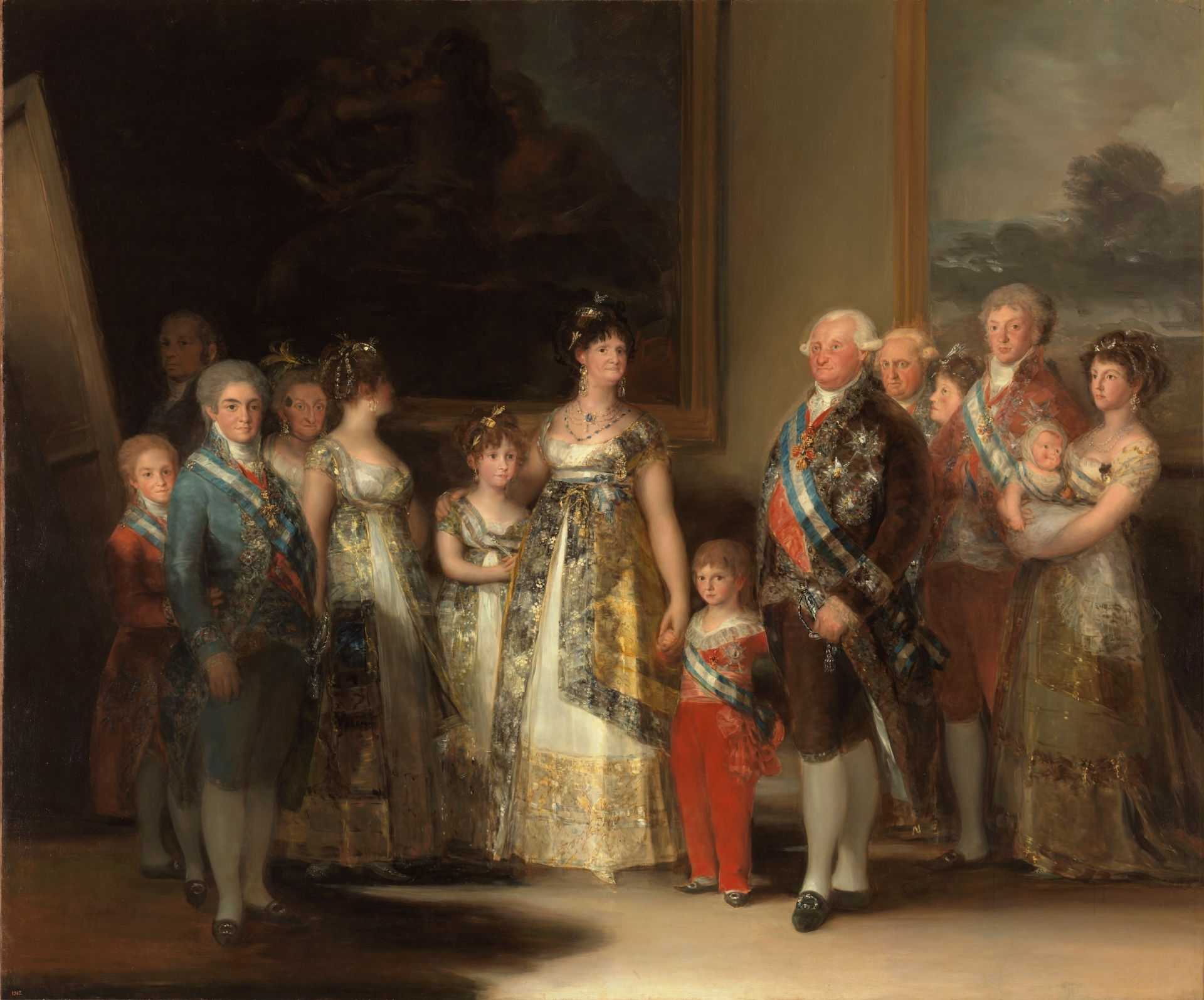 La familia de Carlos IV, de Goya