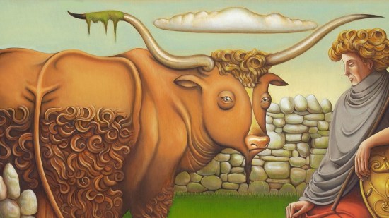 Cú Chulainn y el buey de Cúailnge