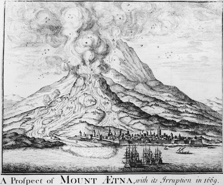 Volcanes históricos