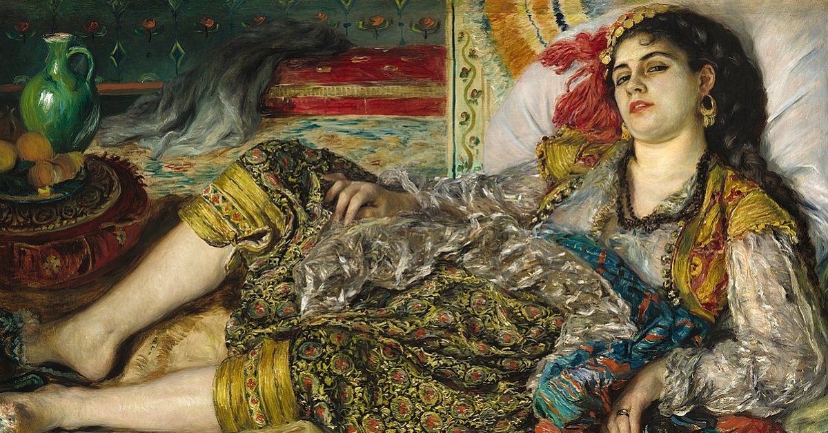 Renoir odalisca
