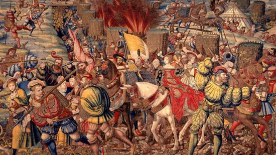 Tapiz sobre la batalla de Pavia