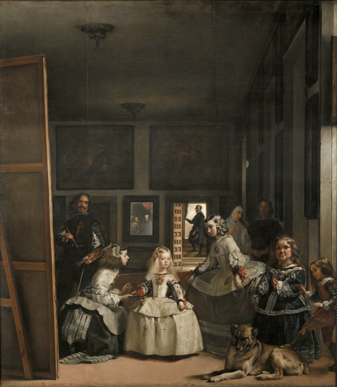 Las Meninas es el segundo cuadro más grande pintado por Velázquez.