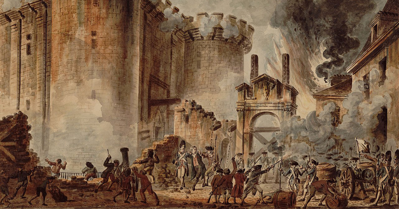 14 de julio: el pueblo parisino toma de la Bastilla