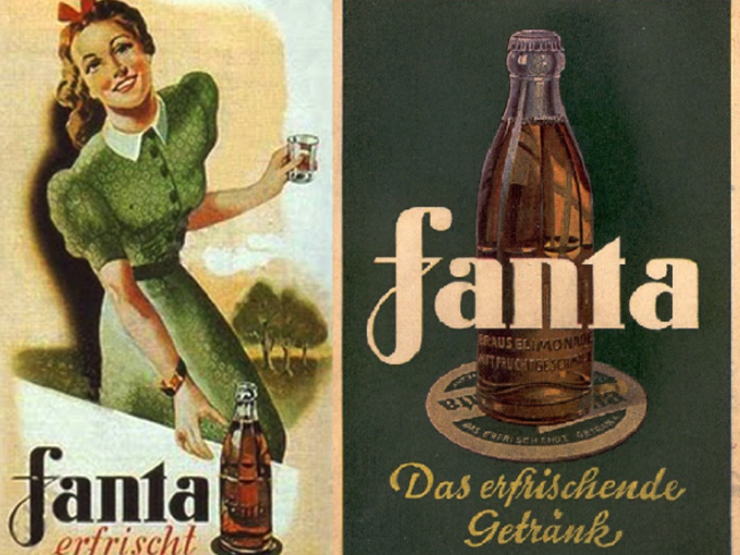Publicidad de Fanta antigua