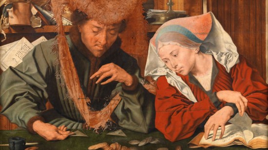 El cambista y su mujer