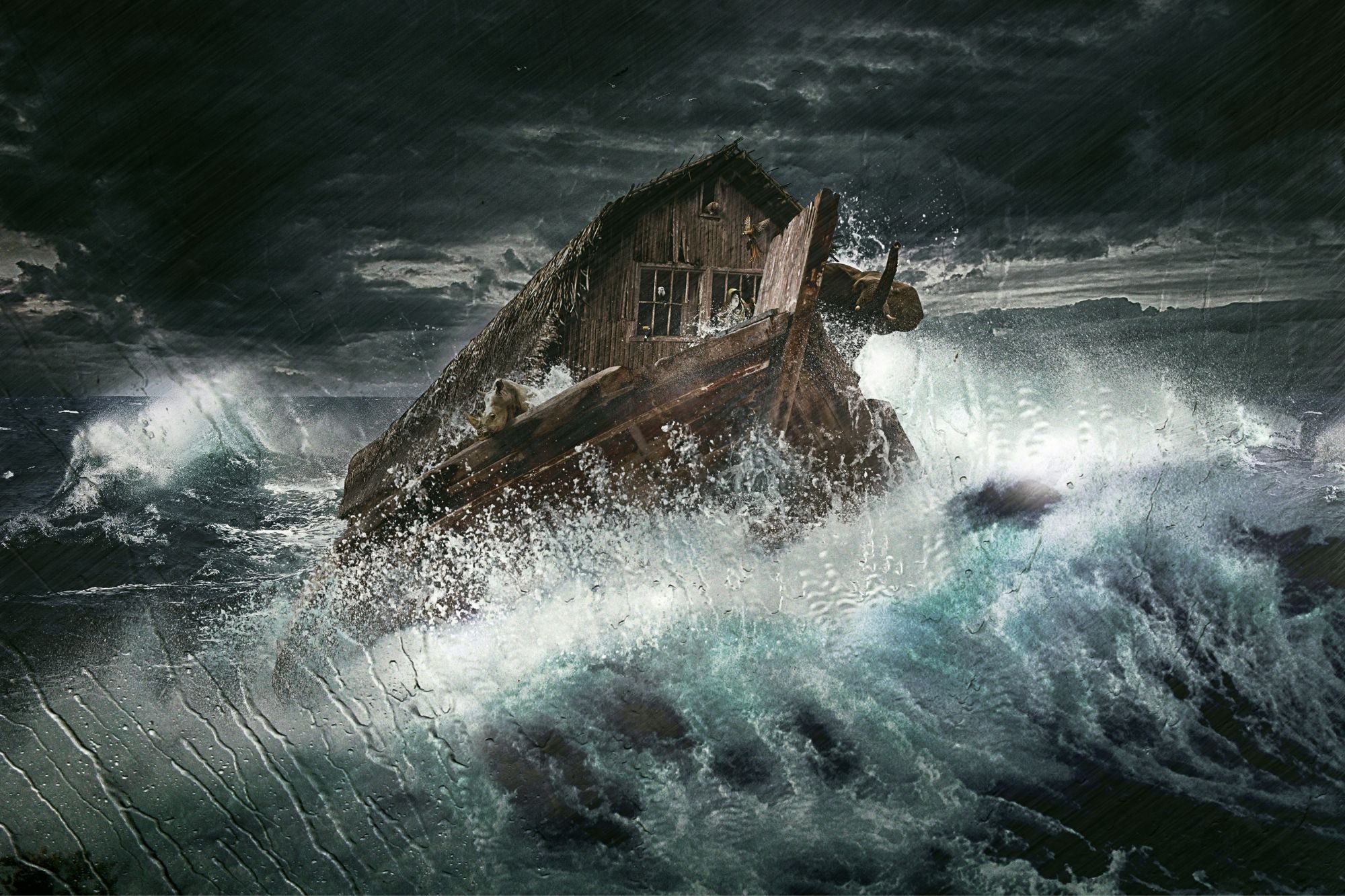 Diluvio Universal grabado