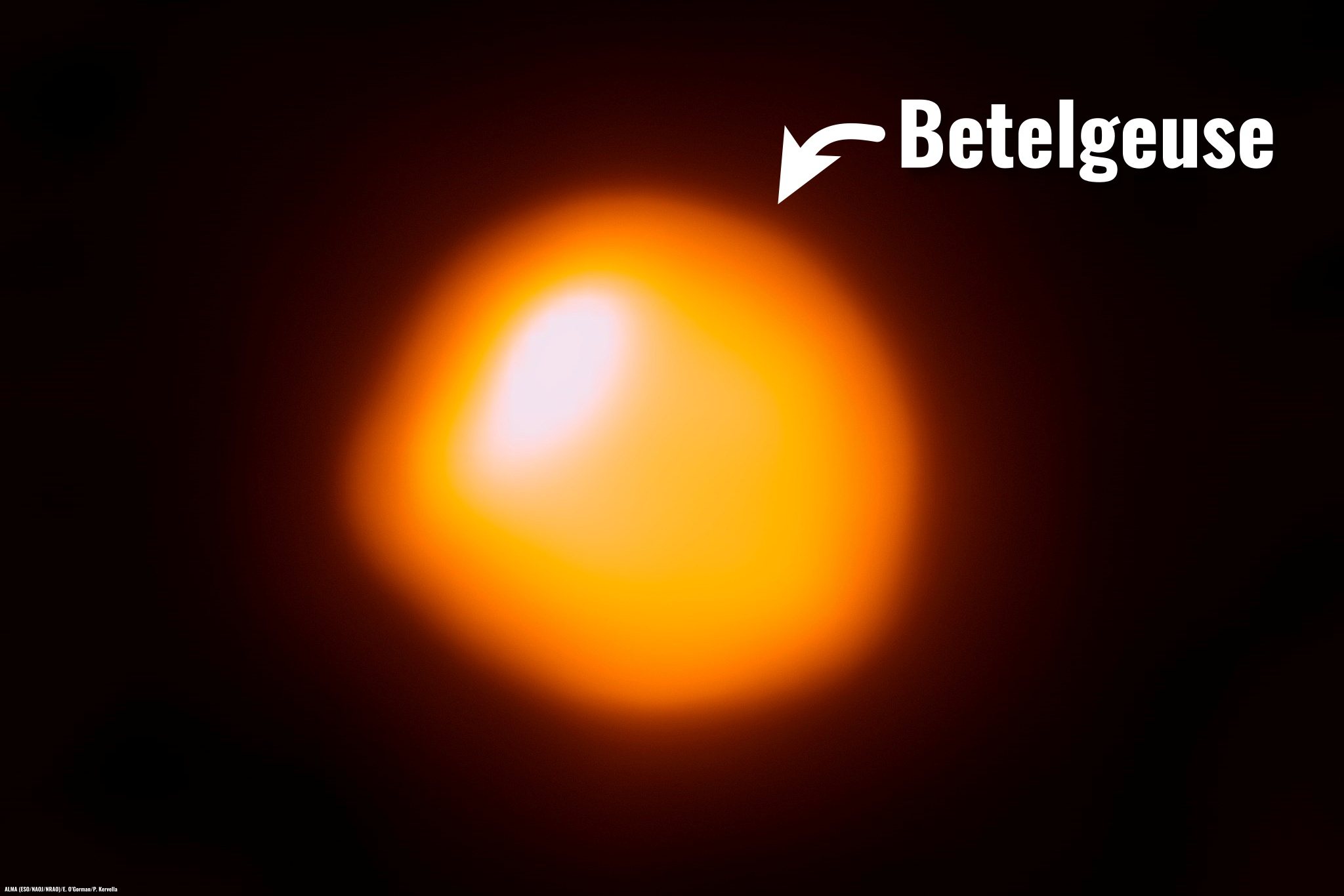 Cómo medimos el tamaño de una estrella a miles de años luz