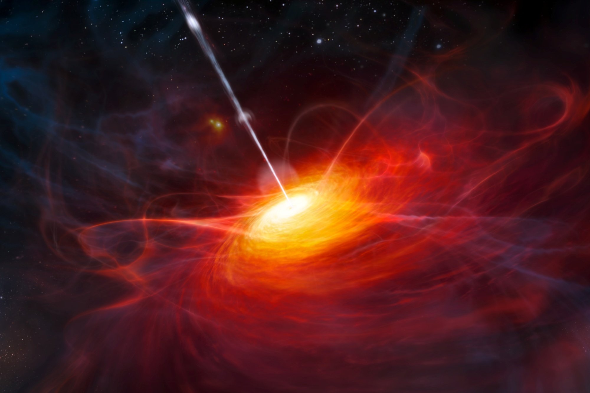 Consiguen observar el corazón de un quasar