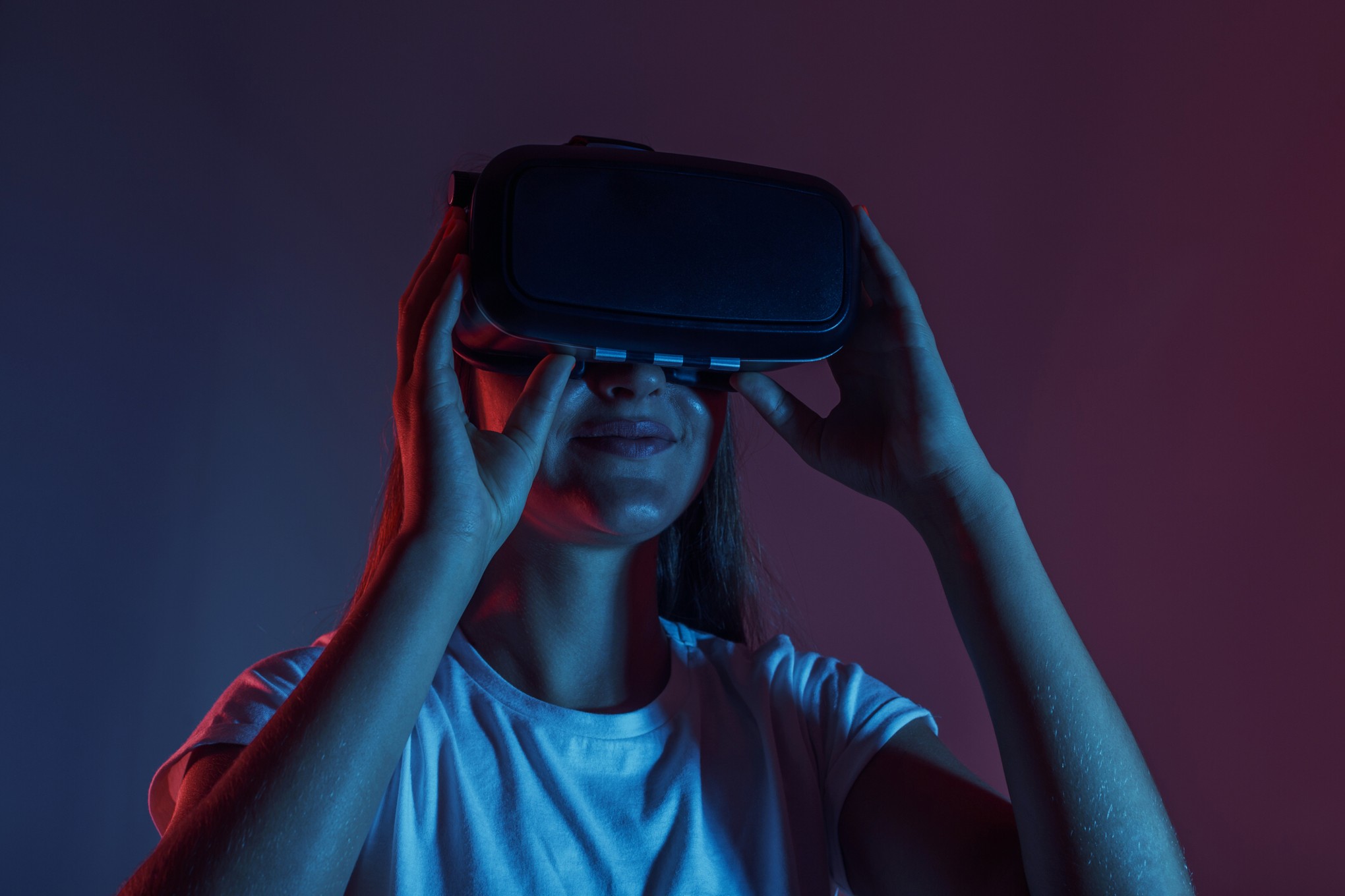 beso realidad virtual