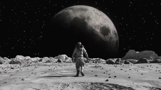 Primera persona enterrada en la Luna