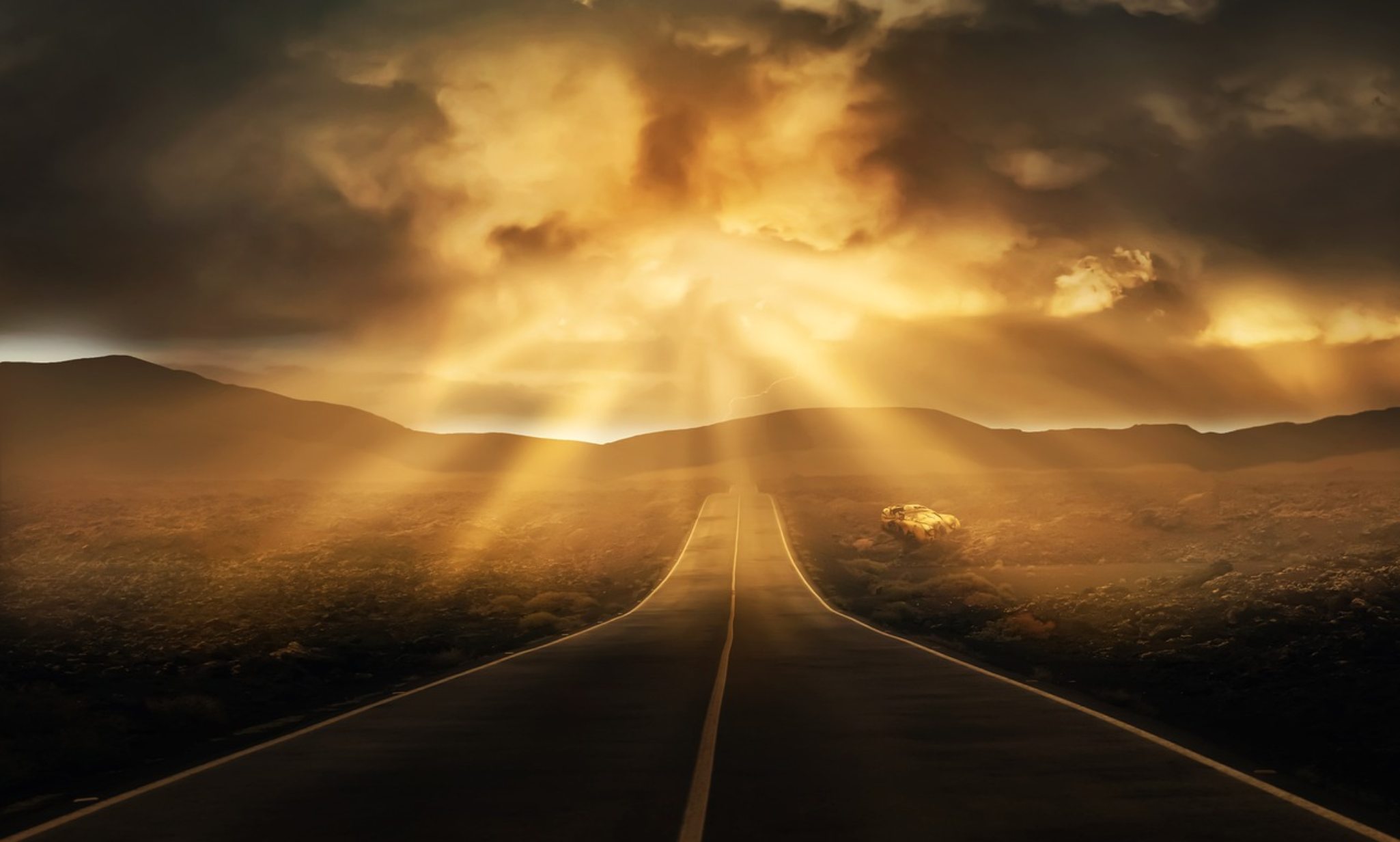 ¿Cuándo se construyó la primera autopista del mundo?