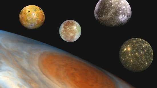 Júpiter y sus lunas: un sistema solar (fallido) en miniatura