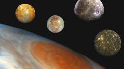 Júpiter y sus lunas: un sistema solar (fallido) en miniatura