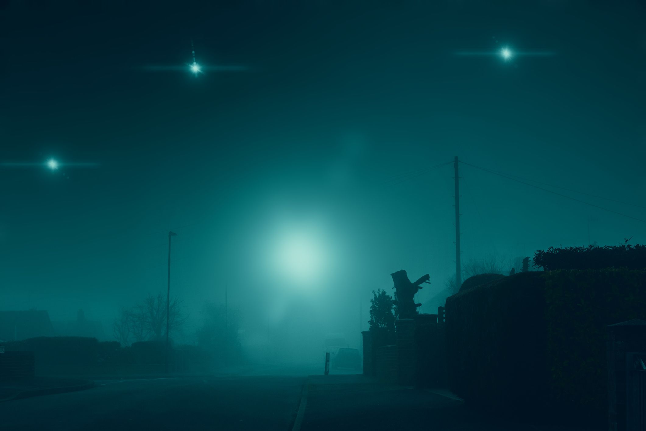 Luces en el cielo
