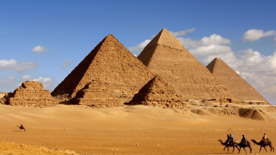 Piramides de Giza, Egipto