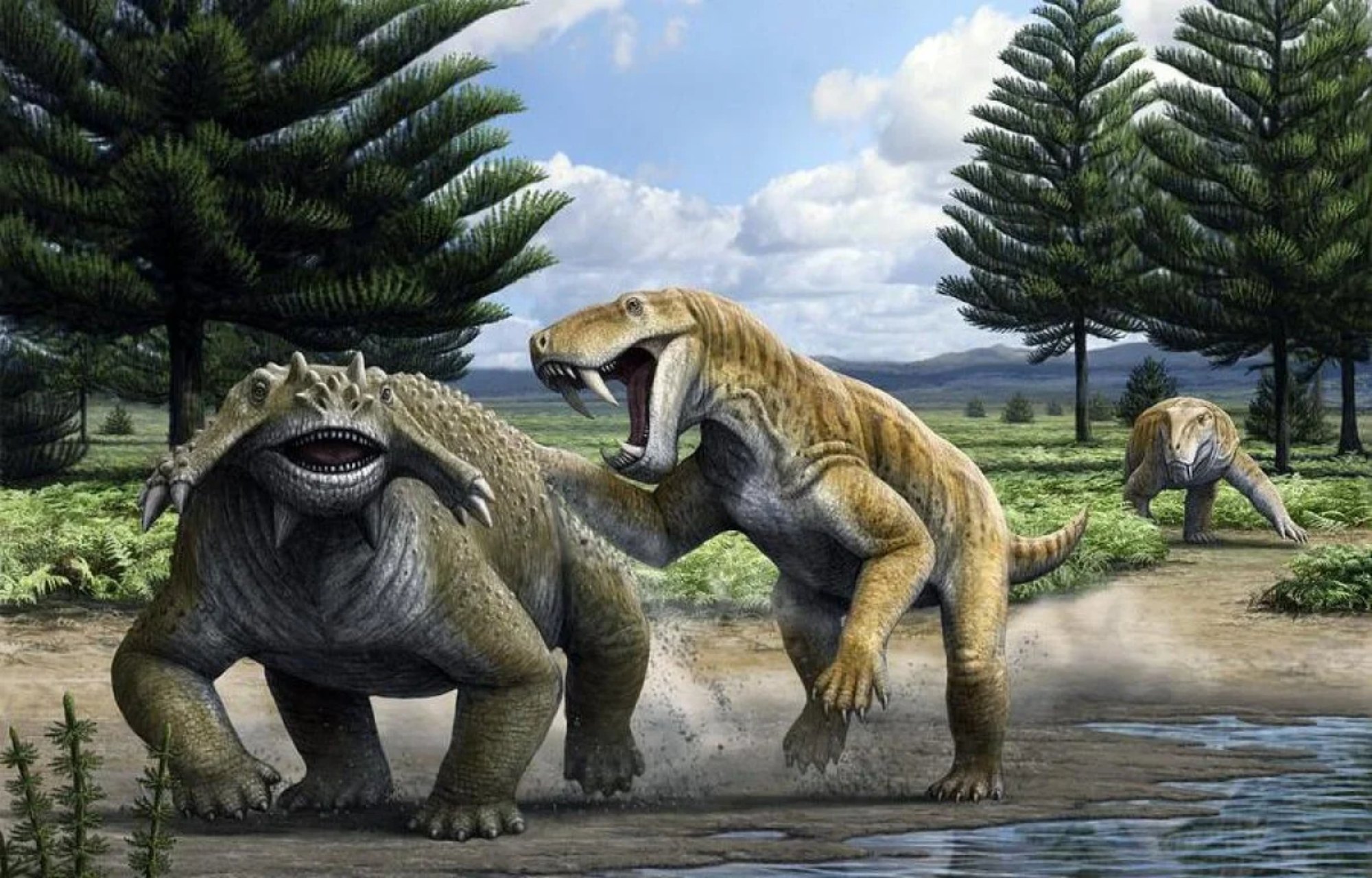 ¿Qué animales dominaban el mundo antes de los dinosaurios?