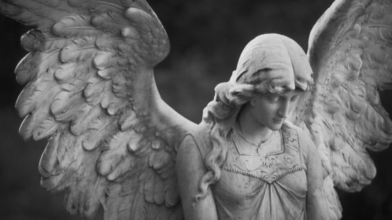 angel escultura
