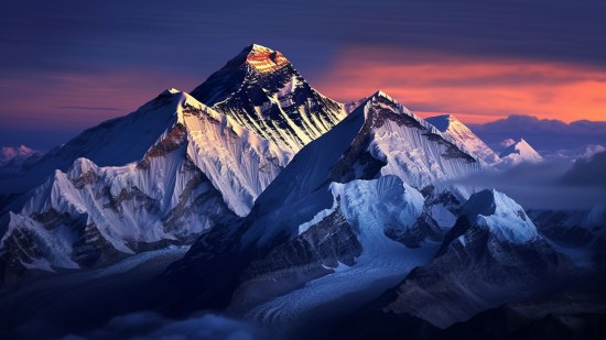 Everest de noche