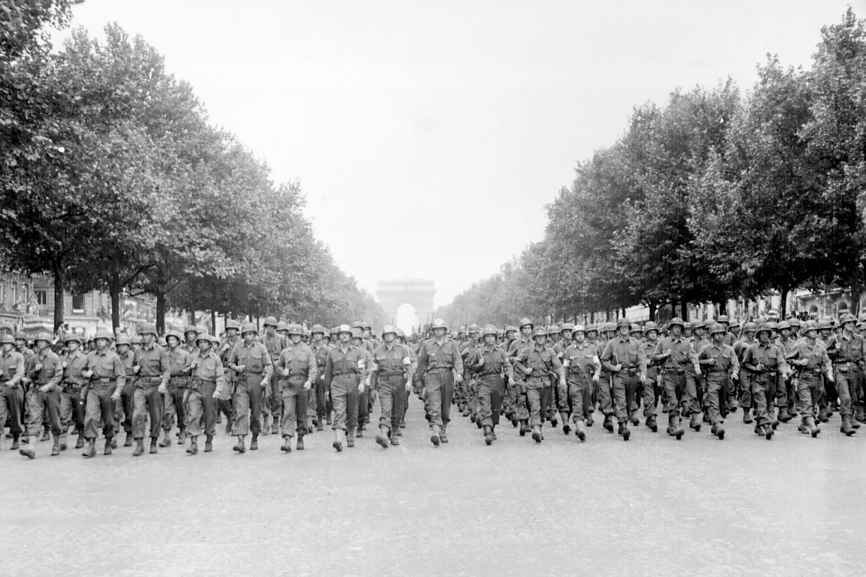 Tropas americanas Paris Segunda Guerra Mundial