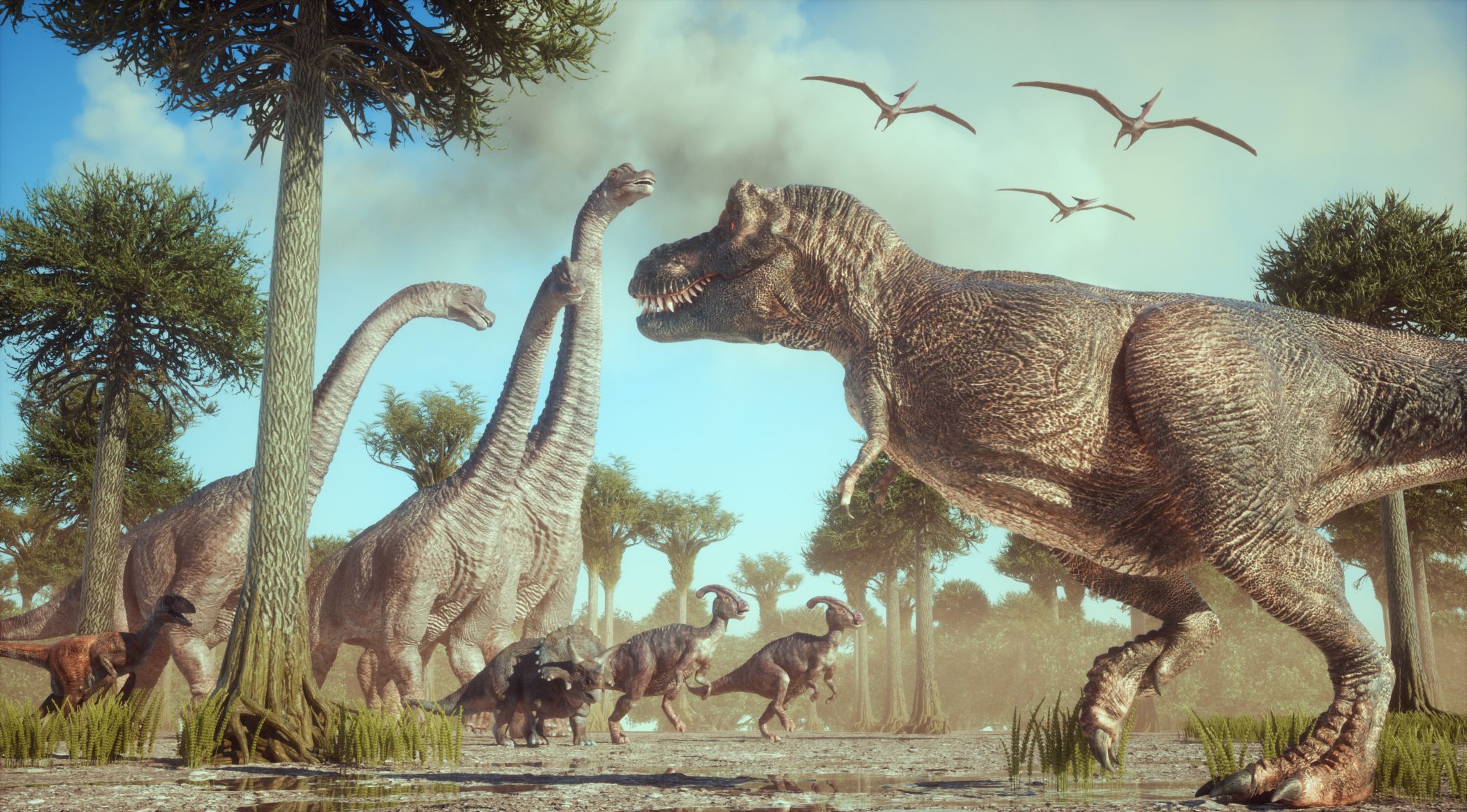 El origen de los dinosaurios