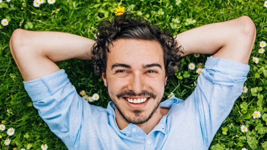 Hombre feliz