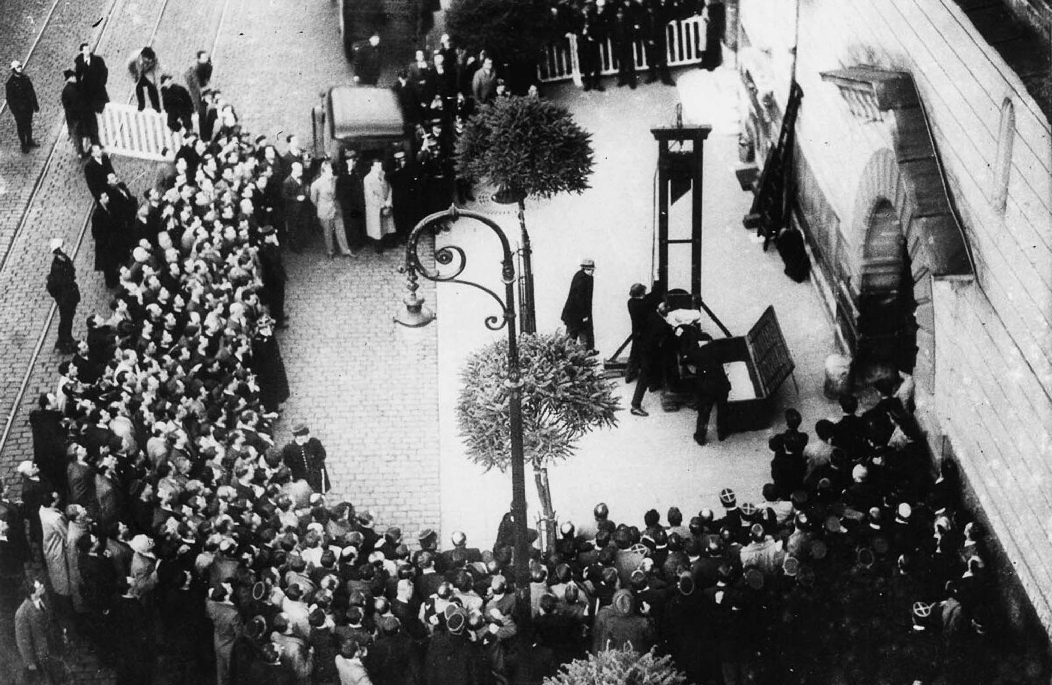 Fotografía de la última ejecución pública