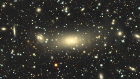 Galaxia mas grande del universo