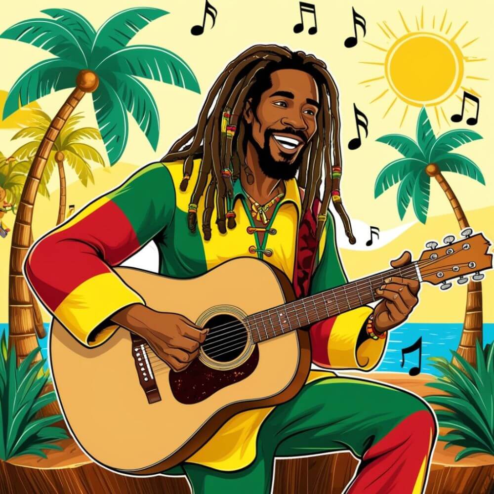 Bob Marley. Imagen: Leonardo